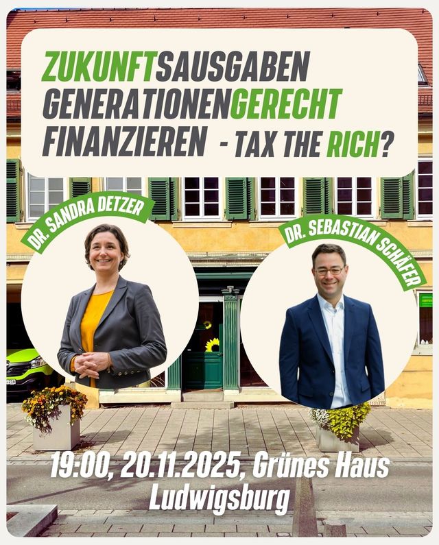Zukunftsaufgaben generationengerecht finanzieren – Tax the rich?