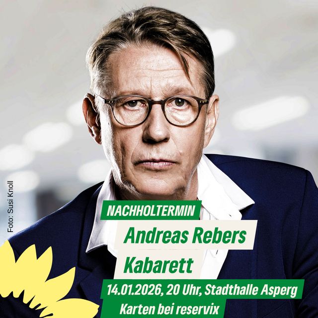 Nachholtermin: Andreas Rebers – „Rein geschäftlich: Bilanz“