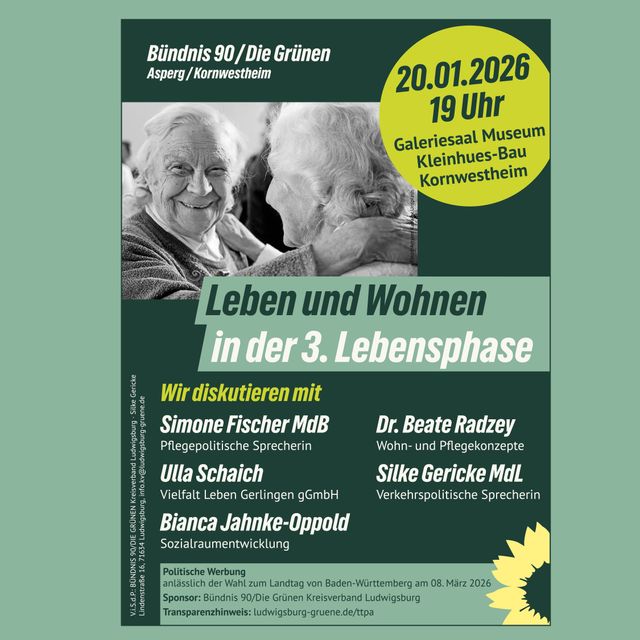Leben und Wohnen in der 3. Lebensphase