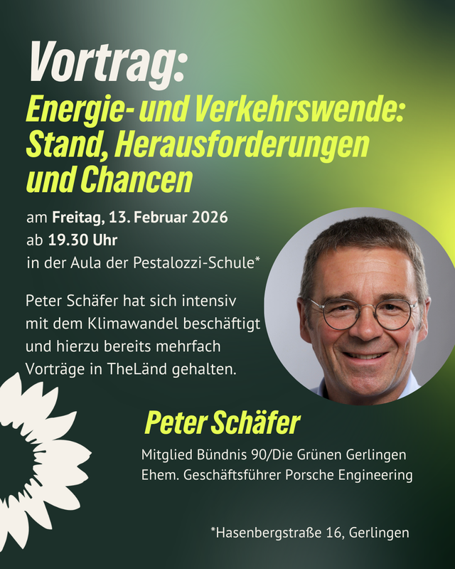 Vortrag: Energie- und Verkehrswende