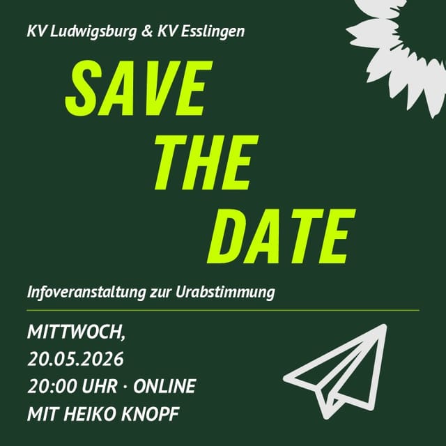 Infoveranstaltung zur Urabstimmung – Save the Date